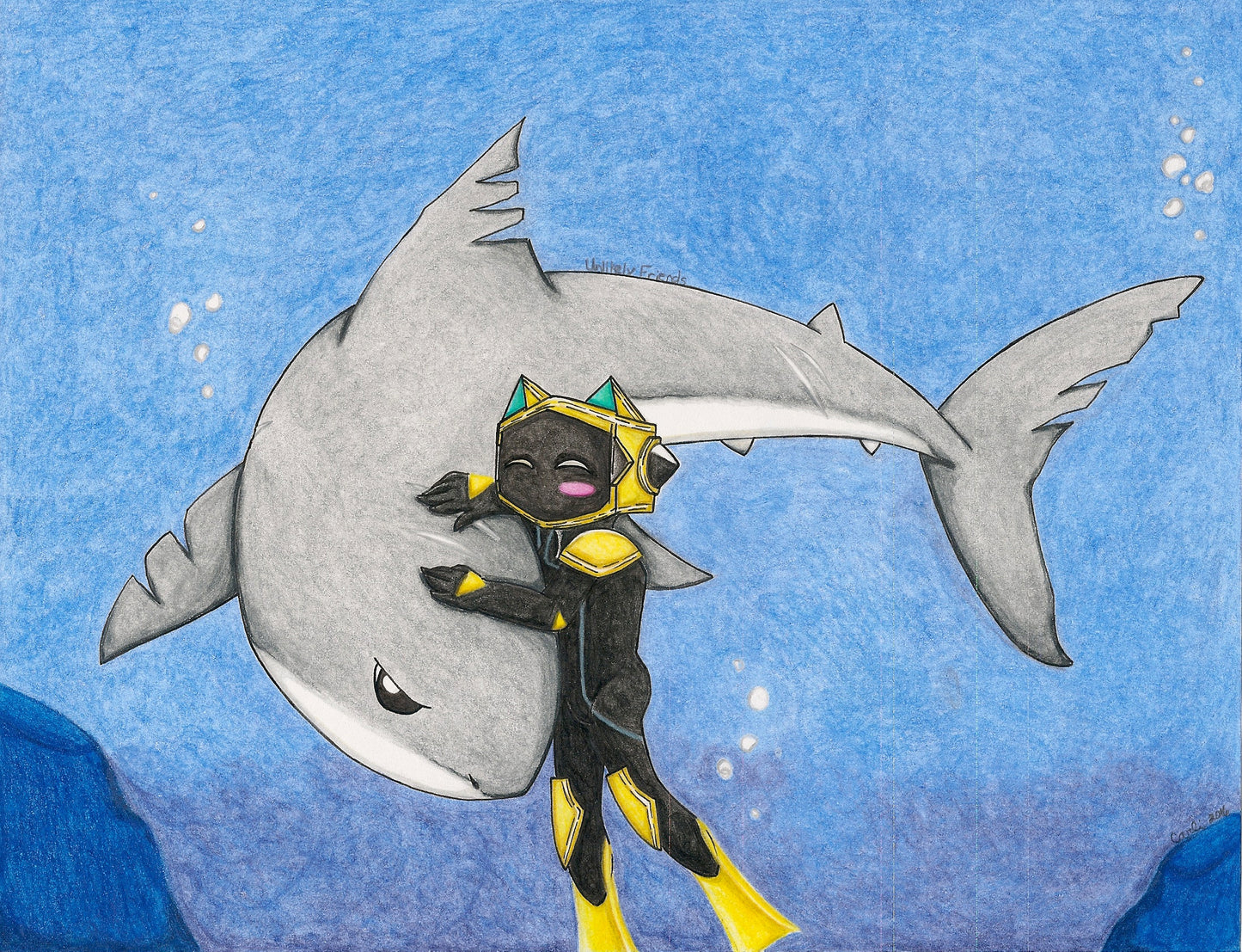 Fan Art - Unlikely Friends