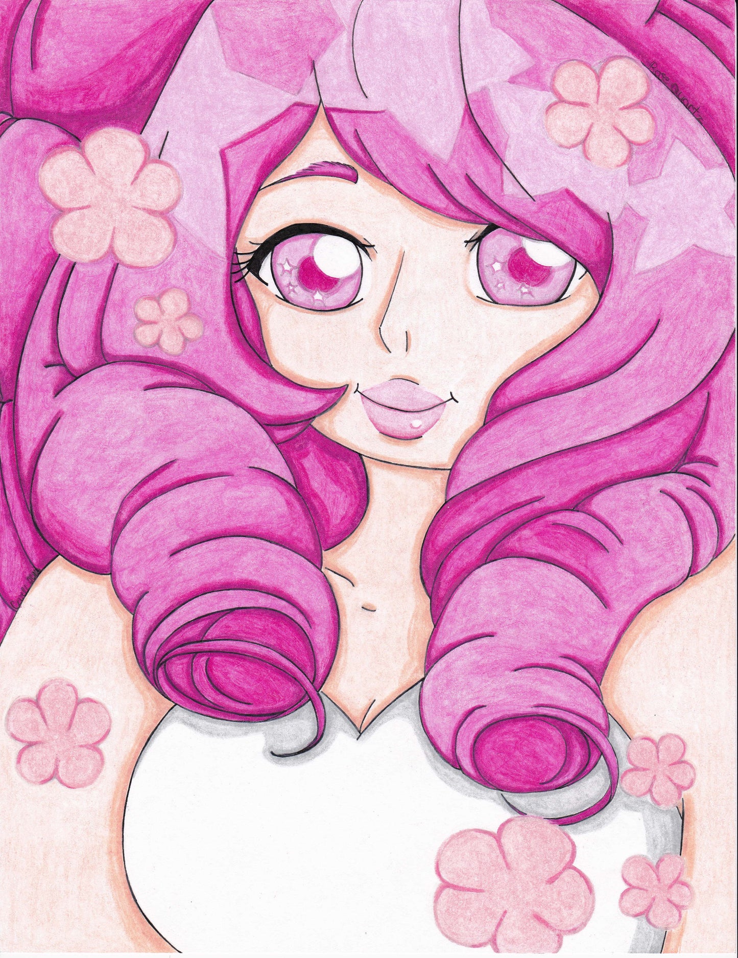 Fan Art - Rose Quartz