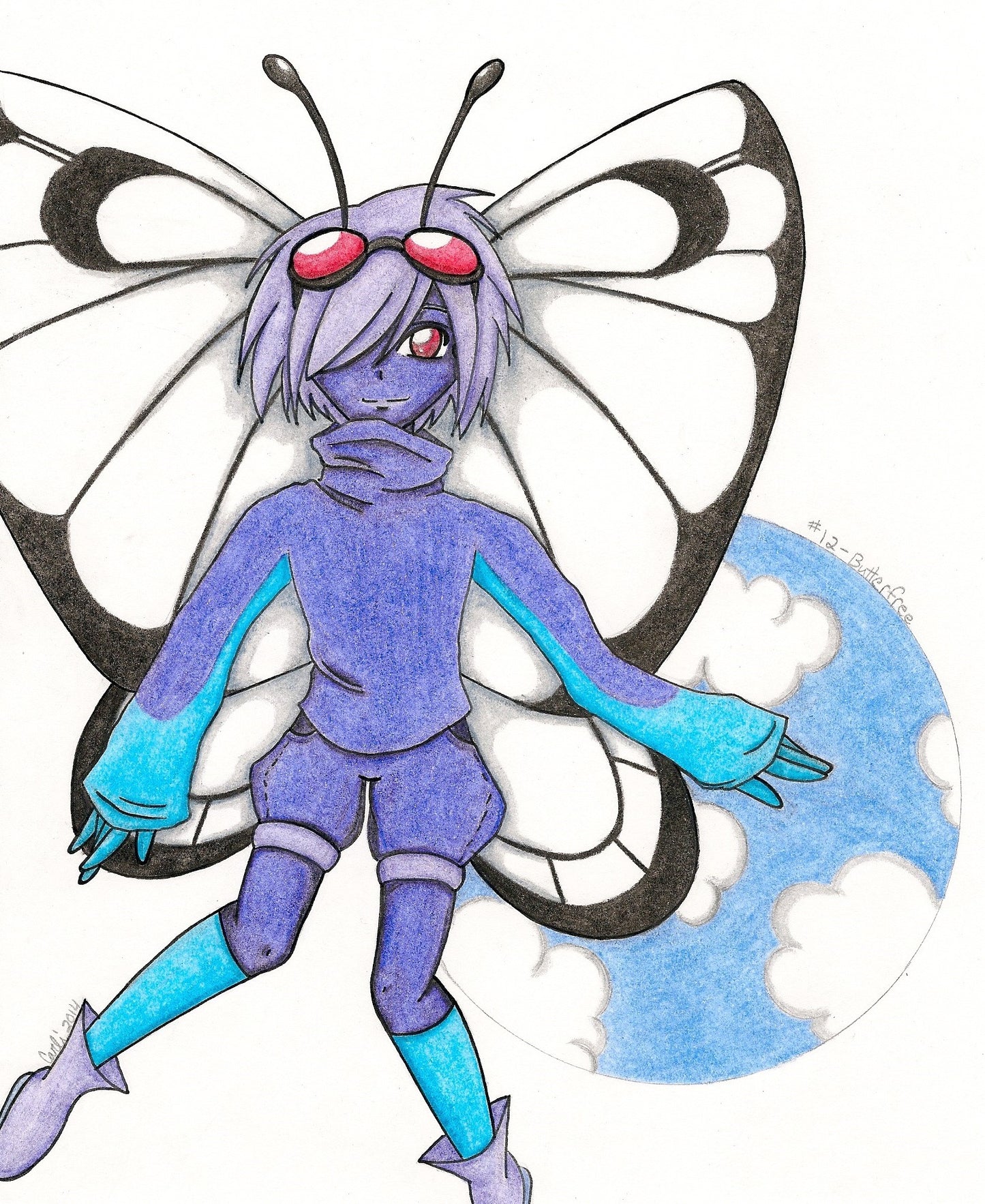 Fan Art - #12-Butterfree