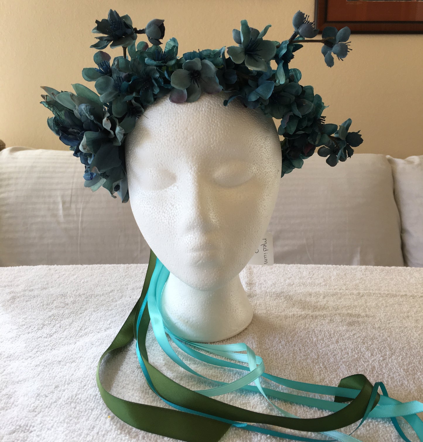 Medium Wreath - Dark teal