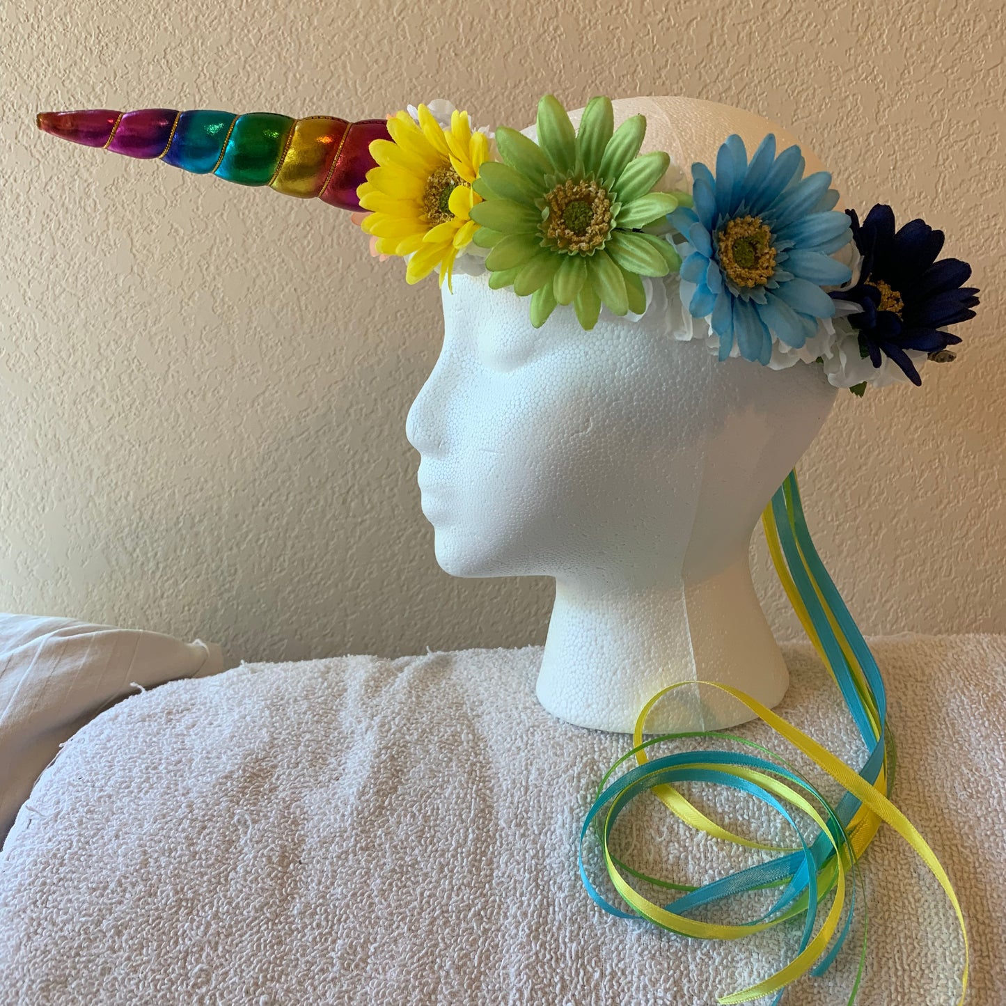Medium Wreath -Rainbow Unicorn +