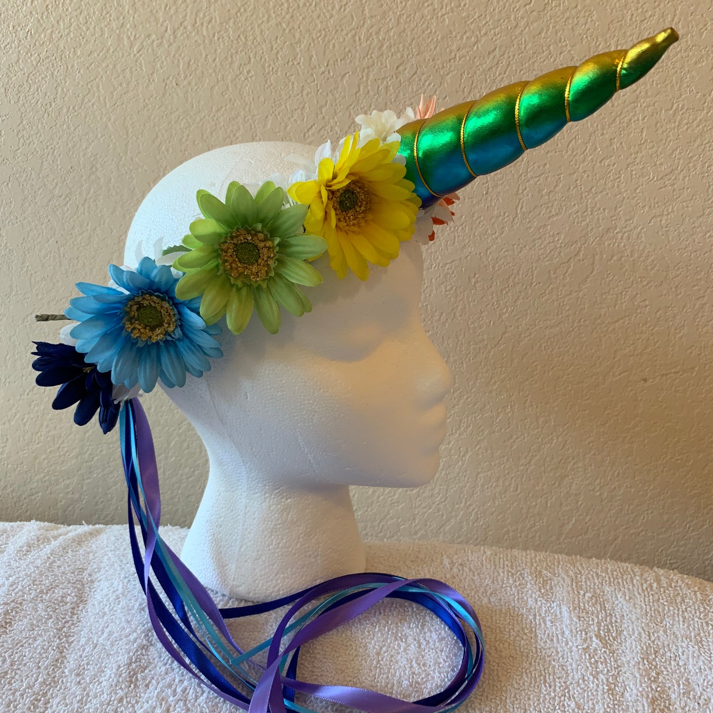 Medium Wreath -Rainbow Unicorn +