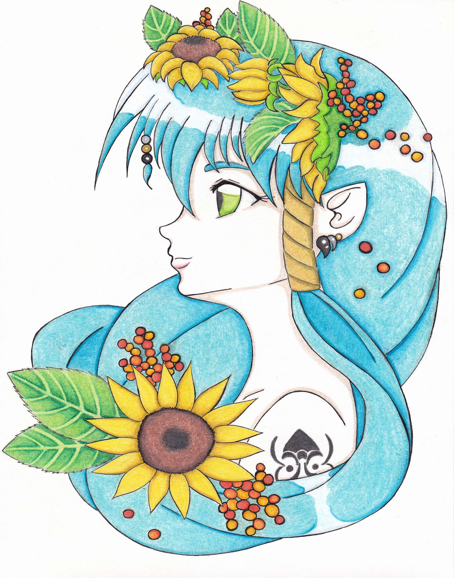 Original Art - Wreath of the Sun