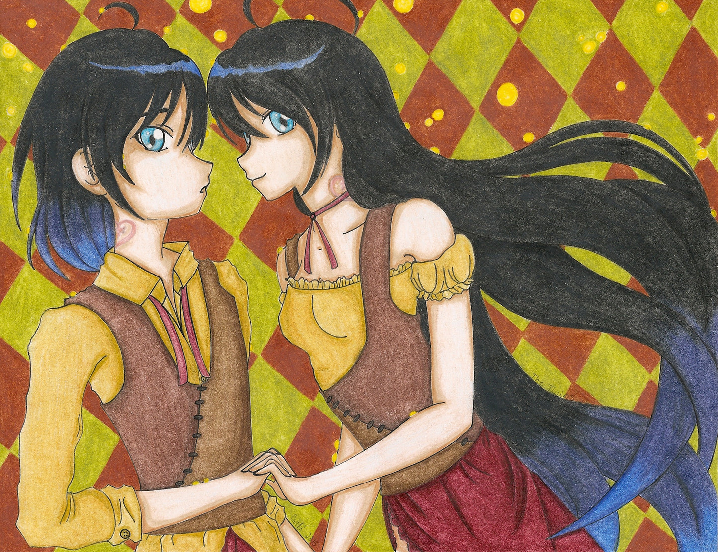 Original Art - The Twins