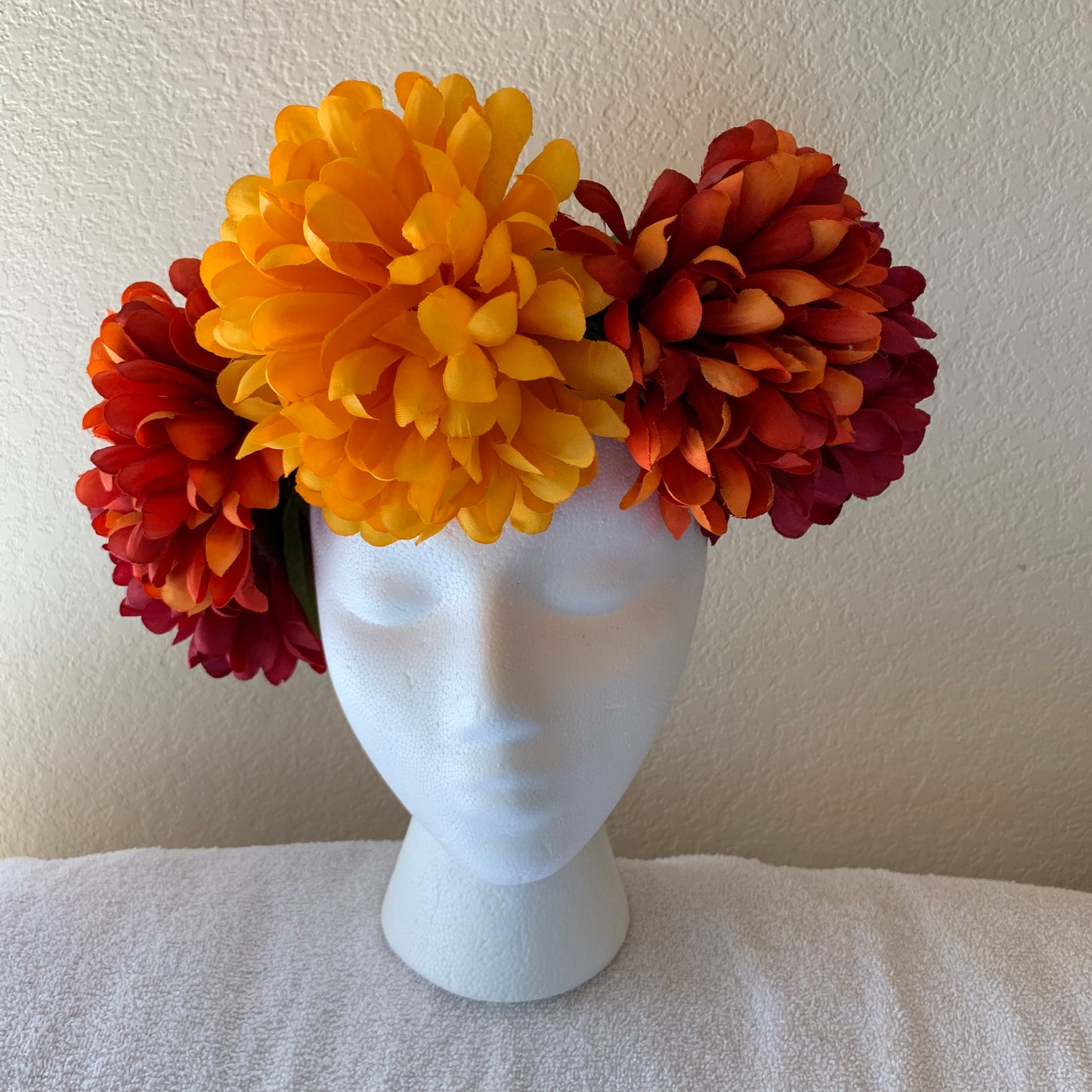 Extra Large Wreath - Fall Mums