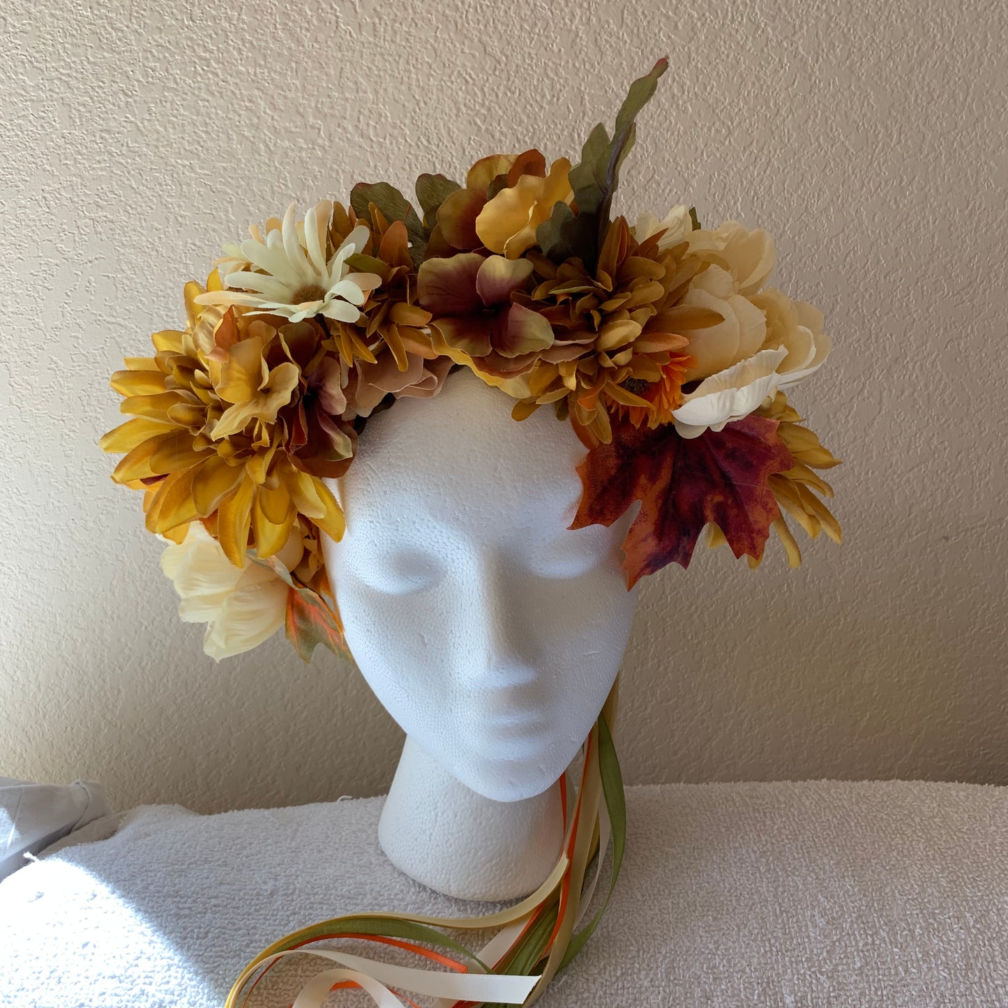 Extra Large Wreath - Golden Tones Fall