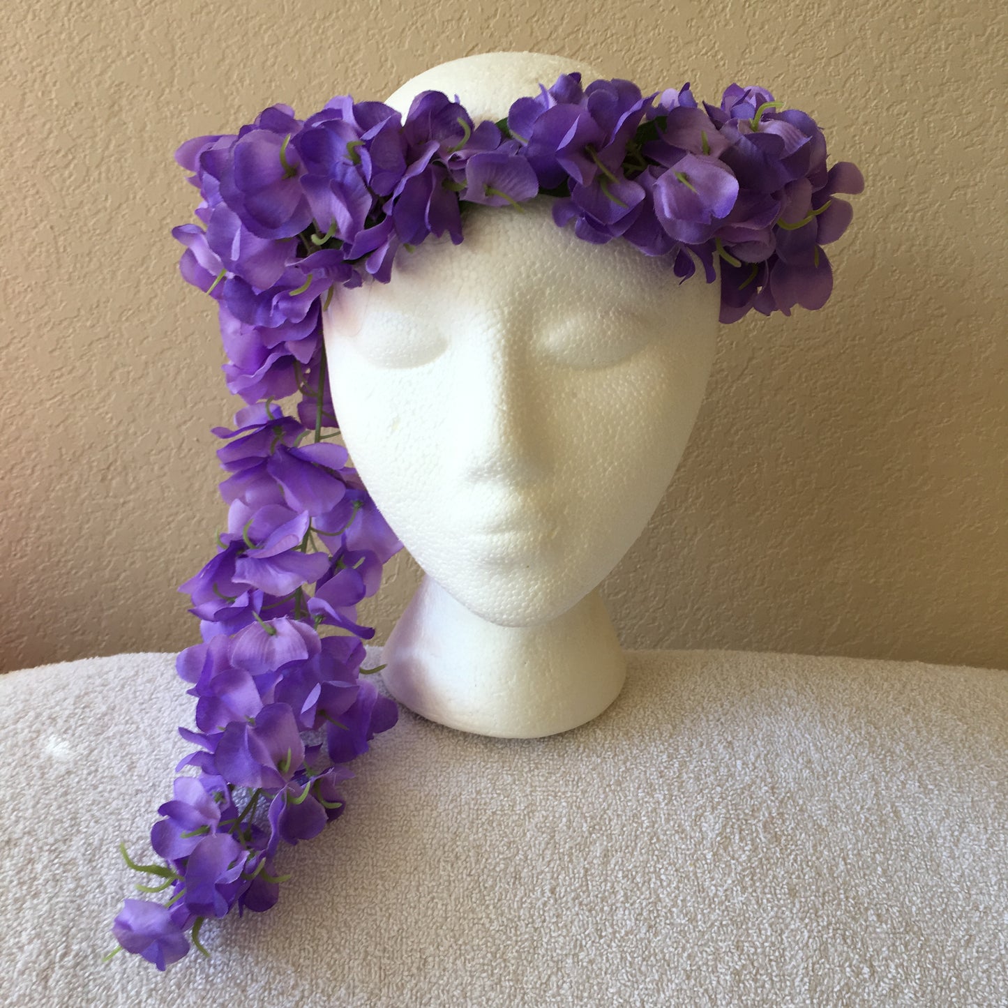 Cascade Wreath - Purple