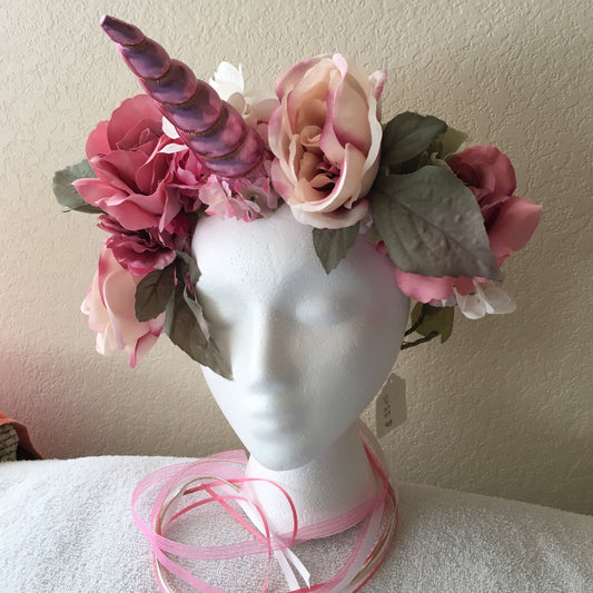 Large Wreath - Pink Unicorn