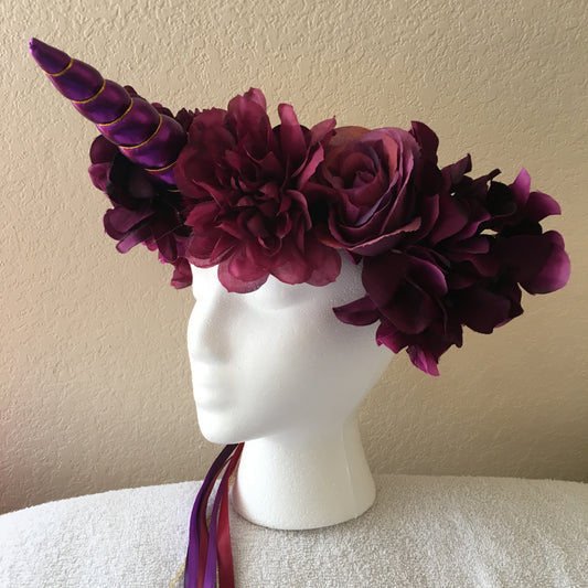 Large Wreath - Purple Unicorn