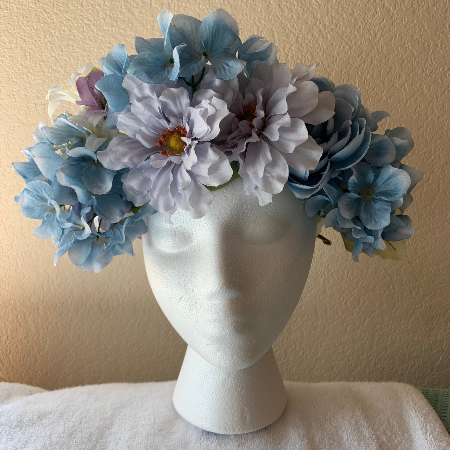 Large Wreath - Pale Purple and Blues