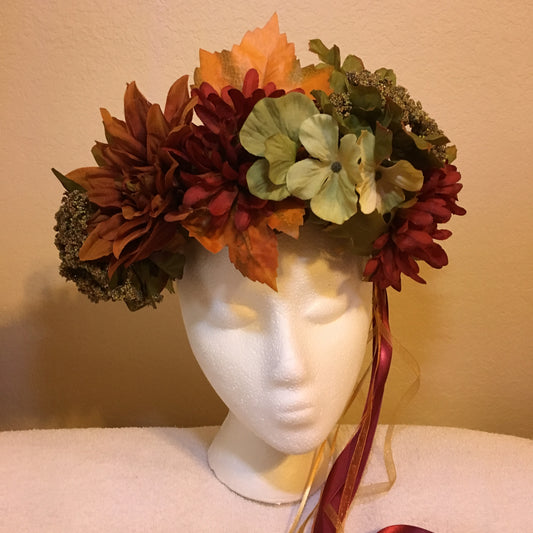 Large Wreath - Fall foliage