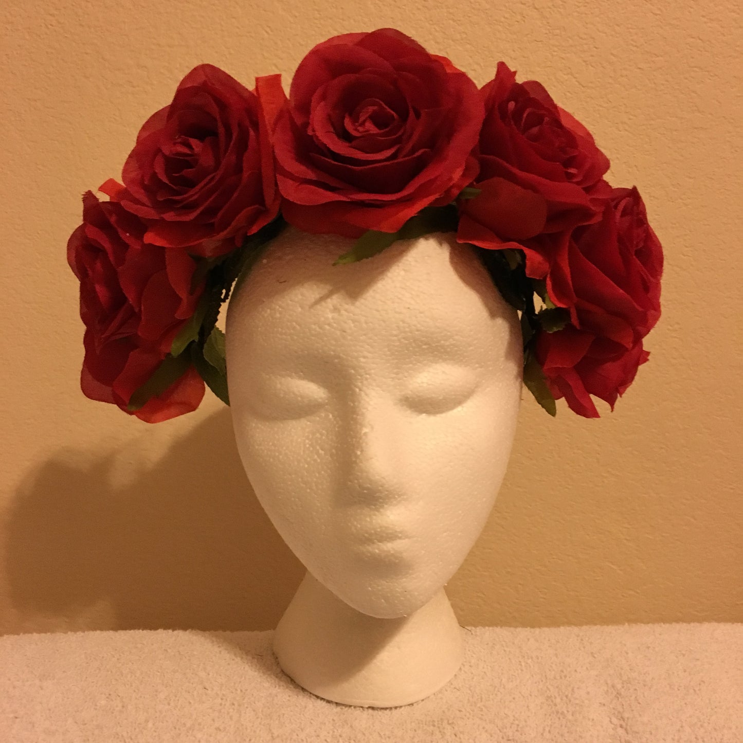 Large Wreath - Large red roses