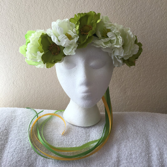 Medium Wreath - Many shades of green