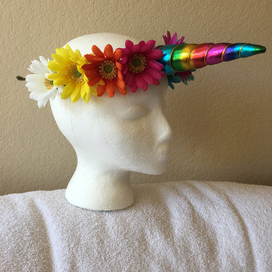Medium Wreath - Rainbow Unicorn +