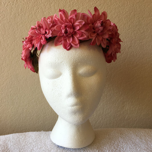 Medium Wreath - Pink Flowers