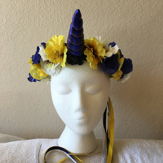 Medium Wreath - Pansy Unicorn +