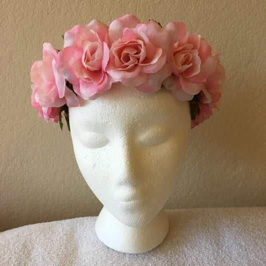 Medium Wreath - All pink flowers