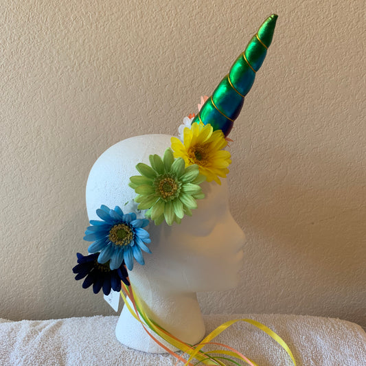 Medium Wreath -Rainbow Unicorn +