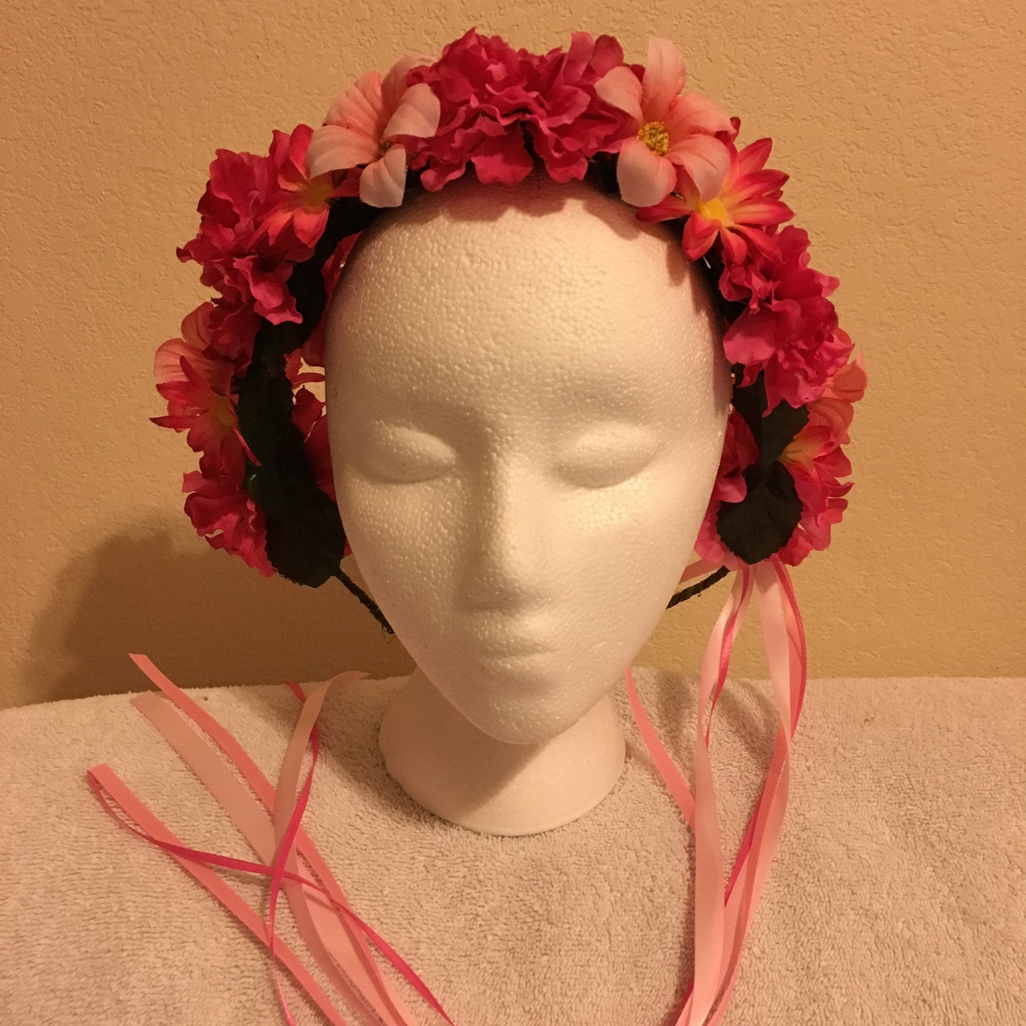 Medium Wreath - All pinks