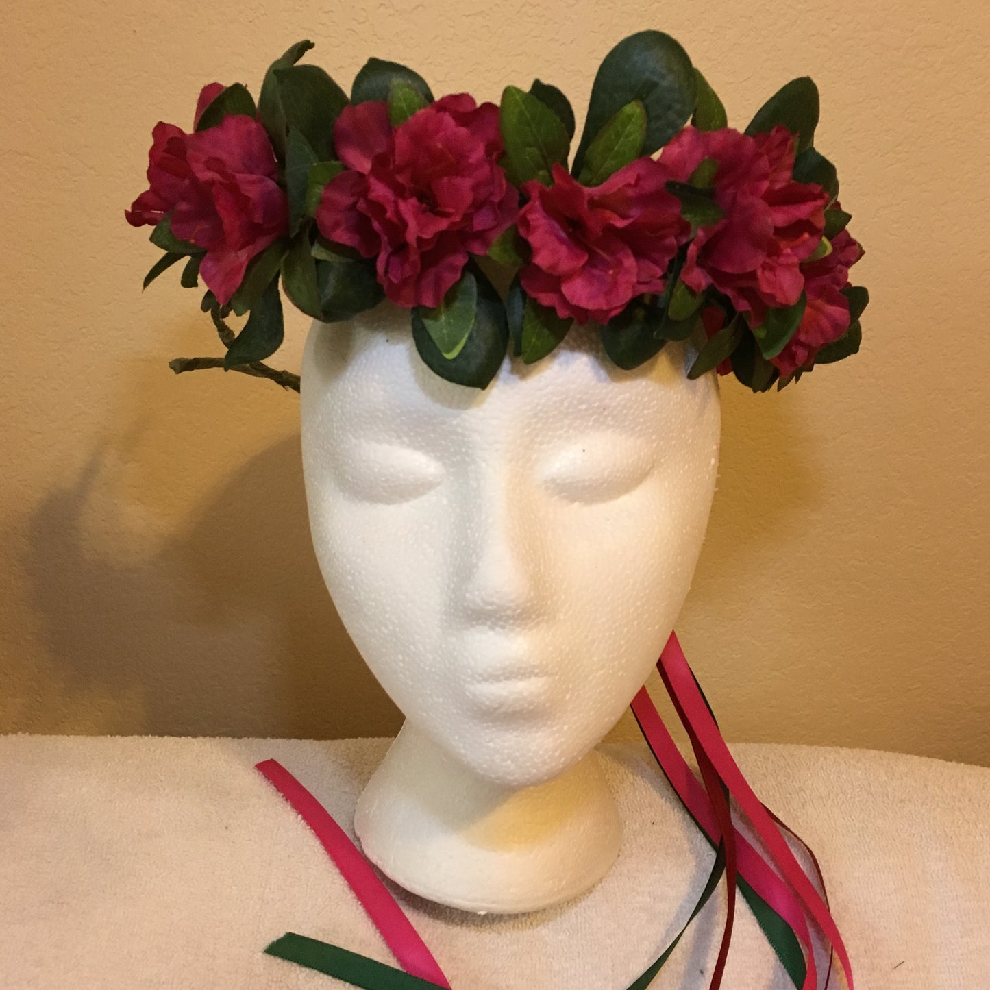 Medium Wreath - Pink & green (Moana Style)