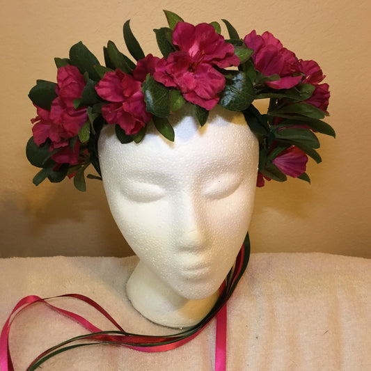 Medium Wreath - Pink & green (Moana Style)