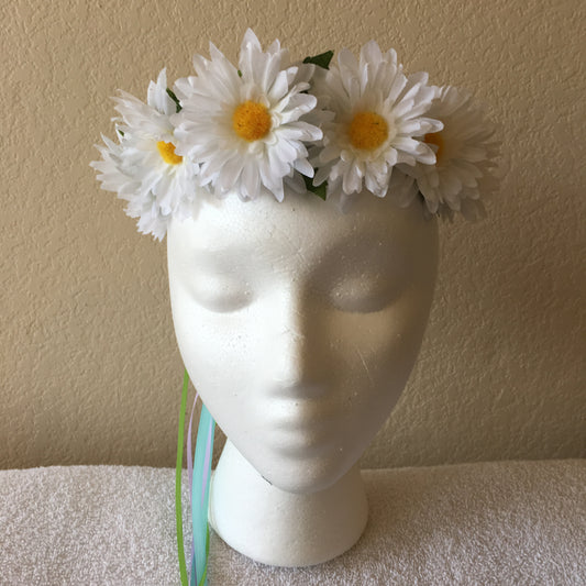 Small Wreath - White daisies