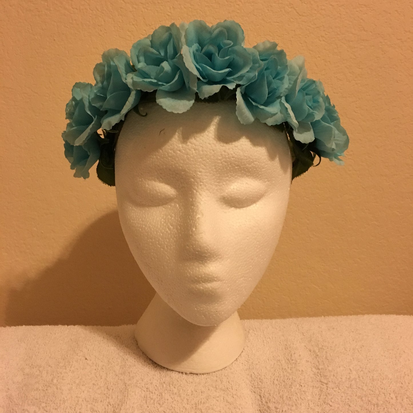 Small Wreath - Teal roses