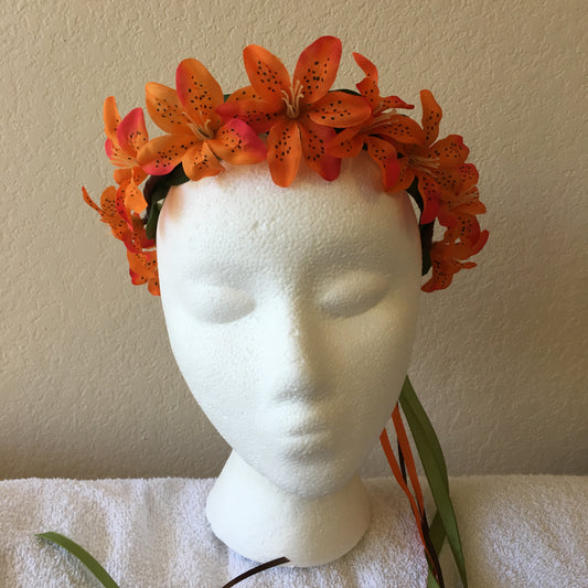 Small Wreath - Orange exotic