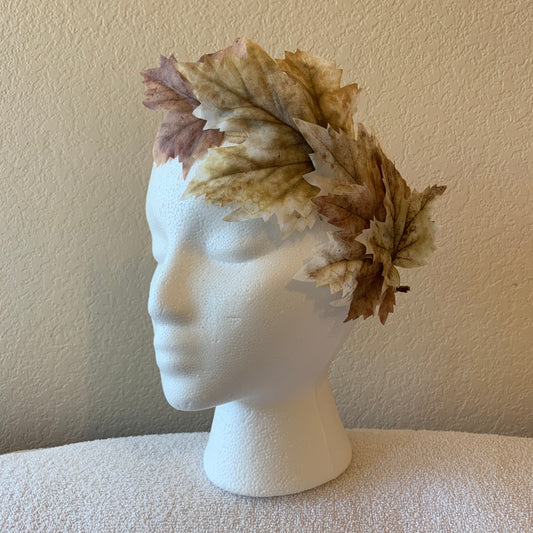 Side Wreath -Smoky large leaves