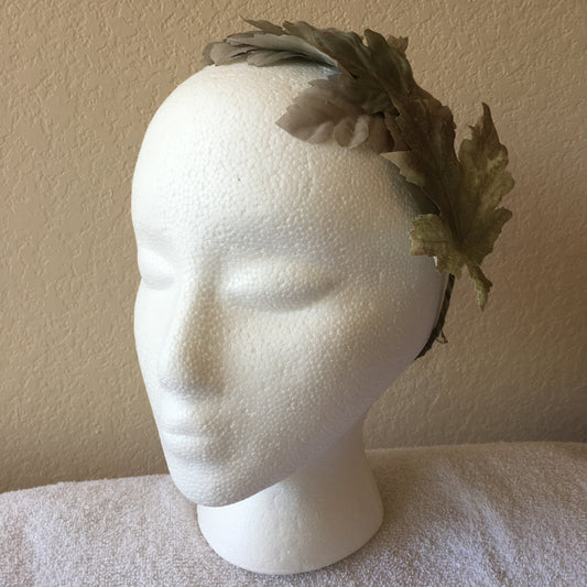 Side Wreath - Pale green leaves (Leaf)