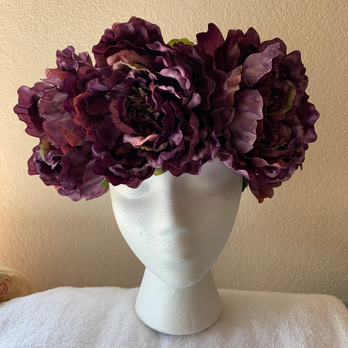 Extra Large Wreath- Kayla Purple Flowers