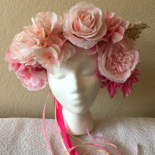 Extra Large Wreath - Shades of pink