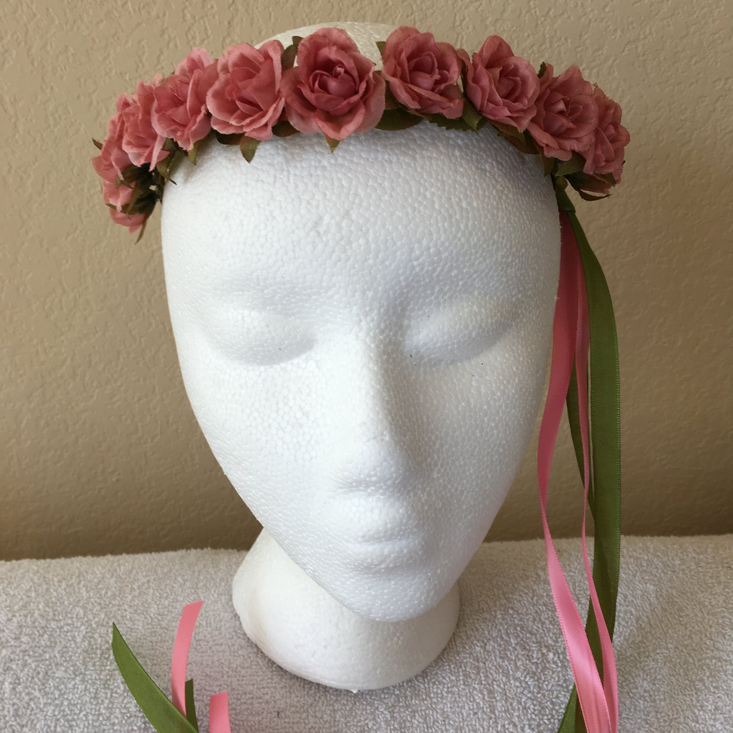 Extra Small Wreath - Extra small pink roses #1