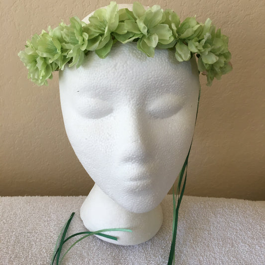 Extra Small Wreath - Solid light green cherry blossom (2)