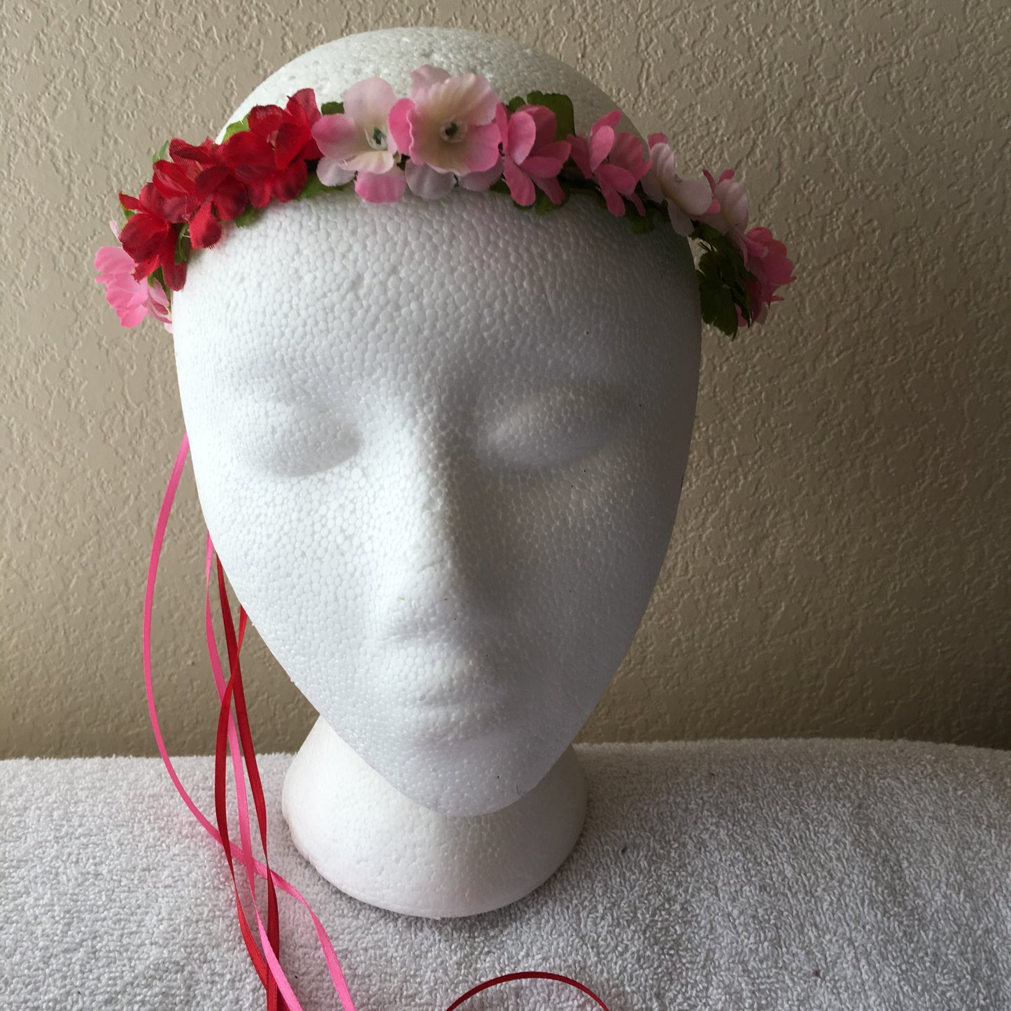 Extra Small Wreath - Pink & red small flowers