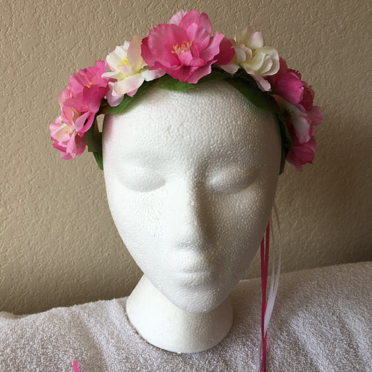 Extra Small Wreath - Pink & white small flowers