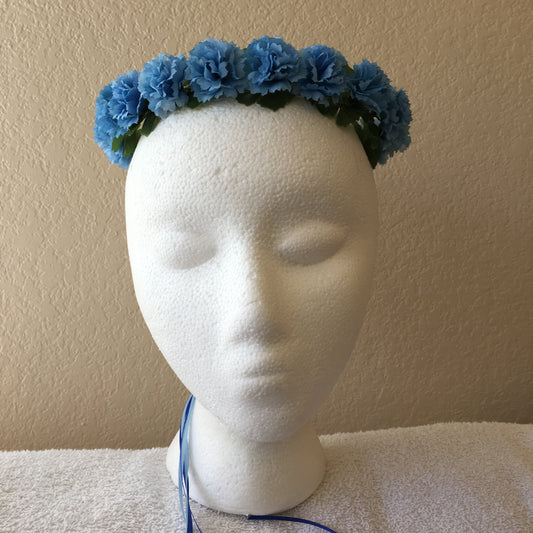 Extra Small Wreath - Blue pom poms