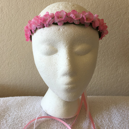 Extra Small Wreath - Pink & white flowers