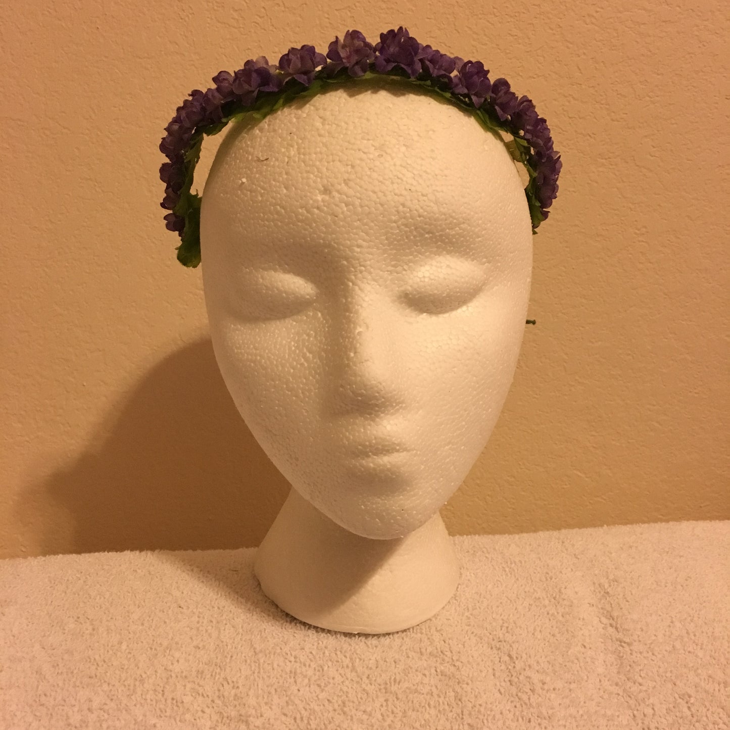 Extra Small Wreath - Purple flowers