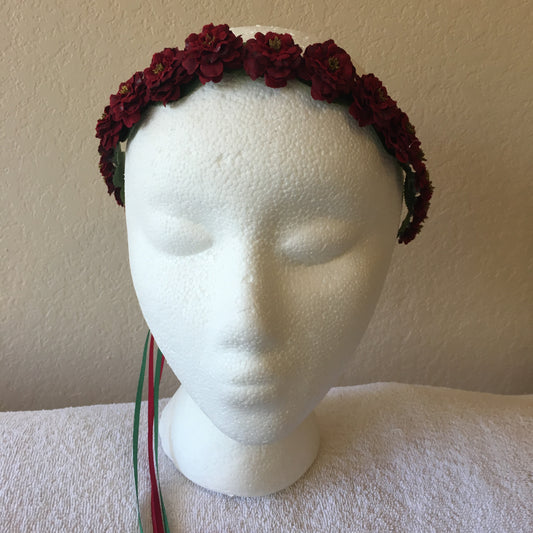 Extra Small Wreath - Mini red roses