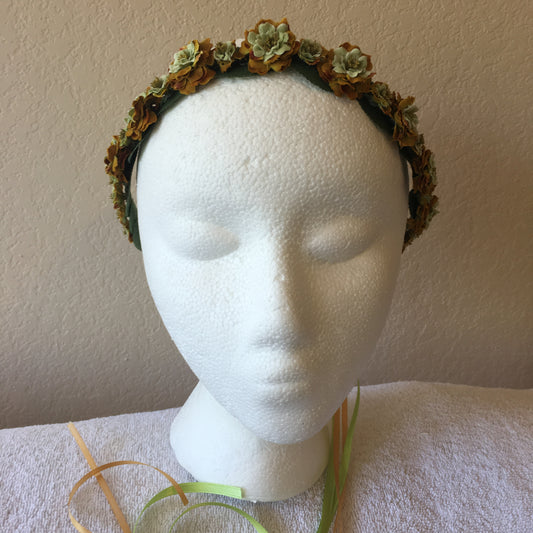 Extra Small Wreath - Mini green roses