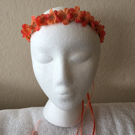 Extra Small Wreath - All orange flowers