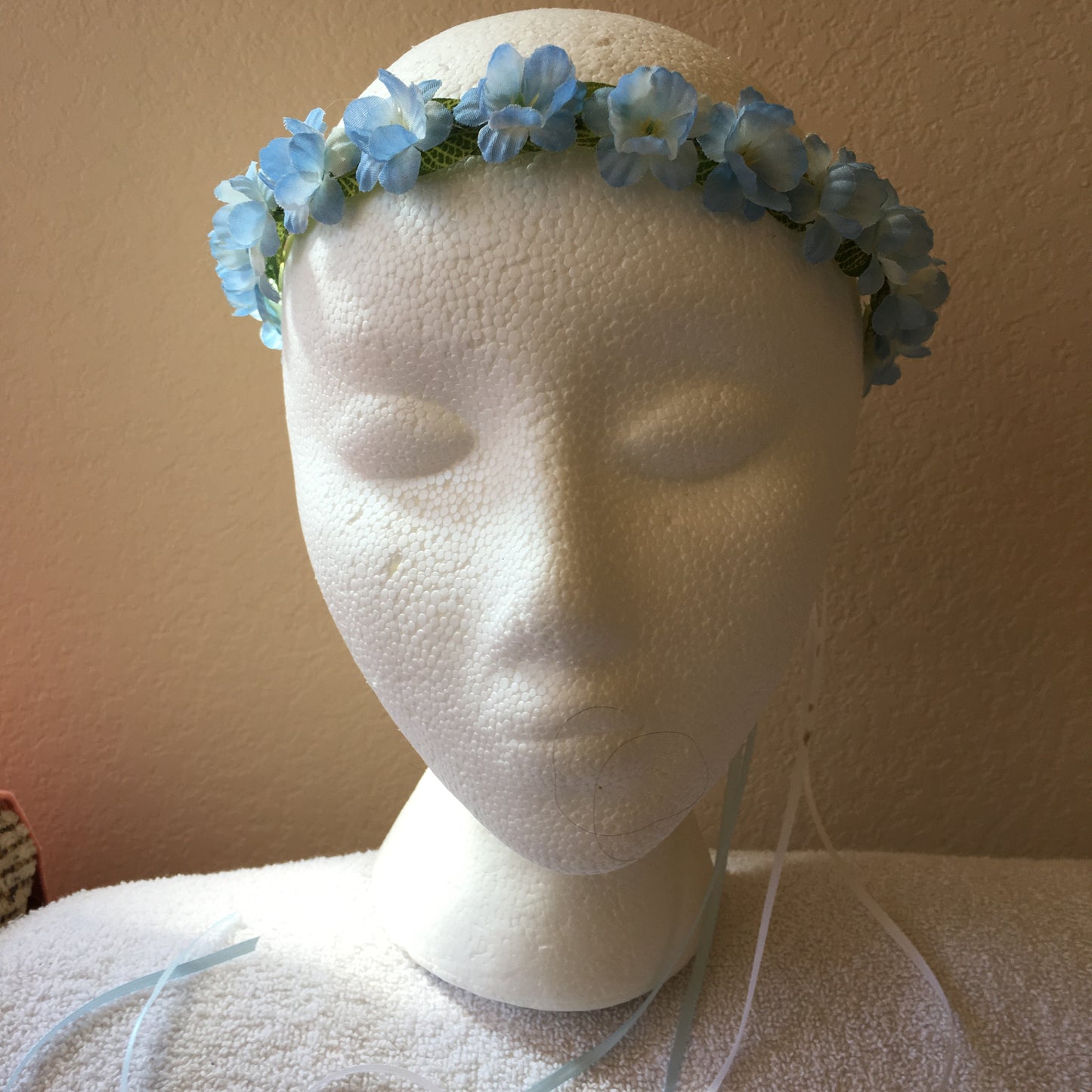 Extra Small Wreath - Pale Blue