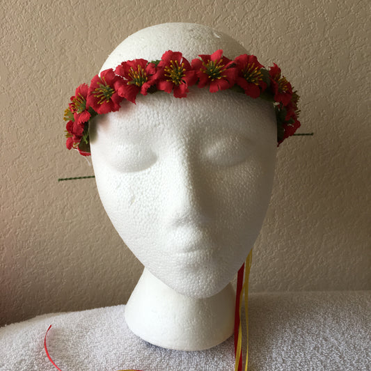 Extra Small Wreath - All red flowers +