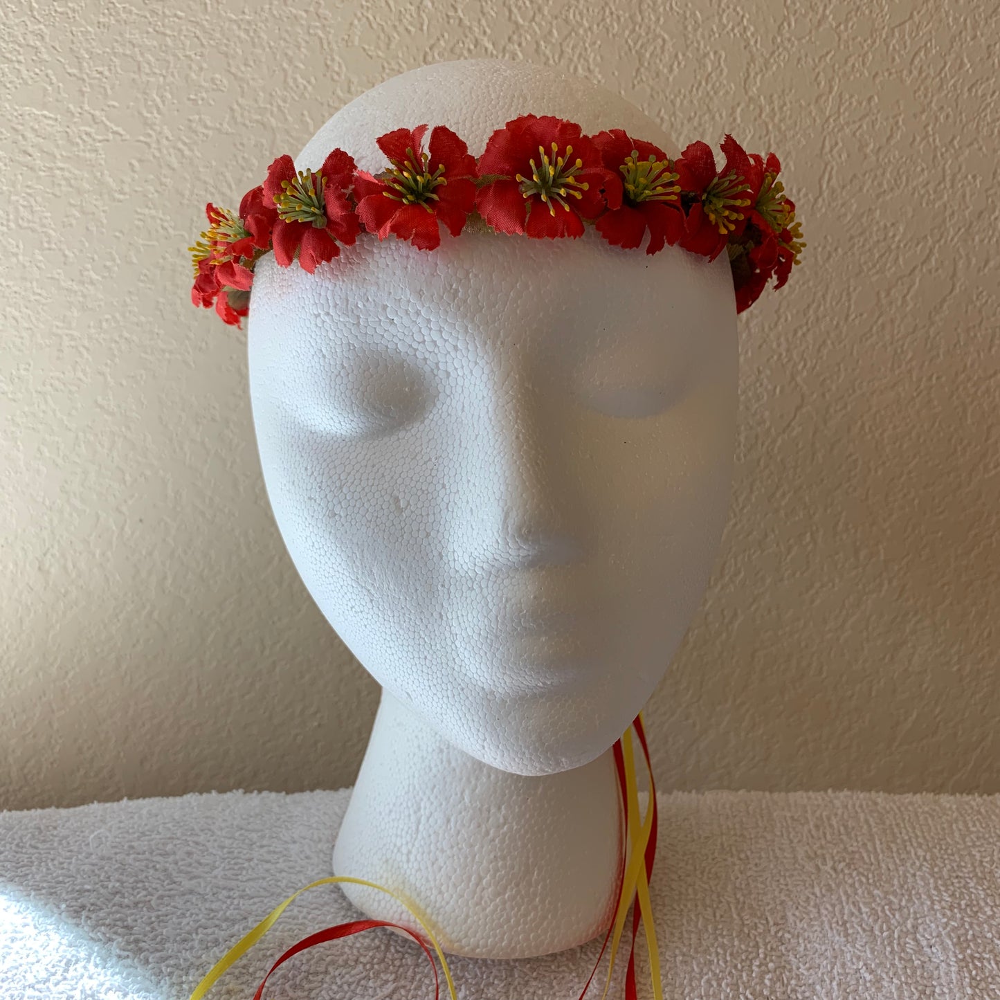 Extra Small Wreath -All red flowers +