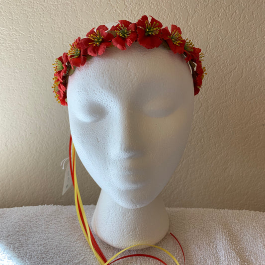 Extra Small Wreath - All red flowers +