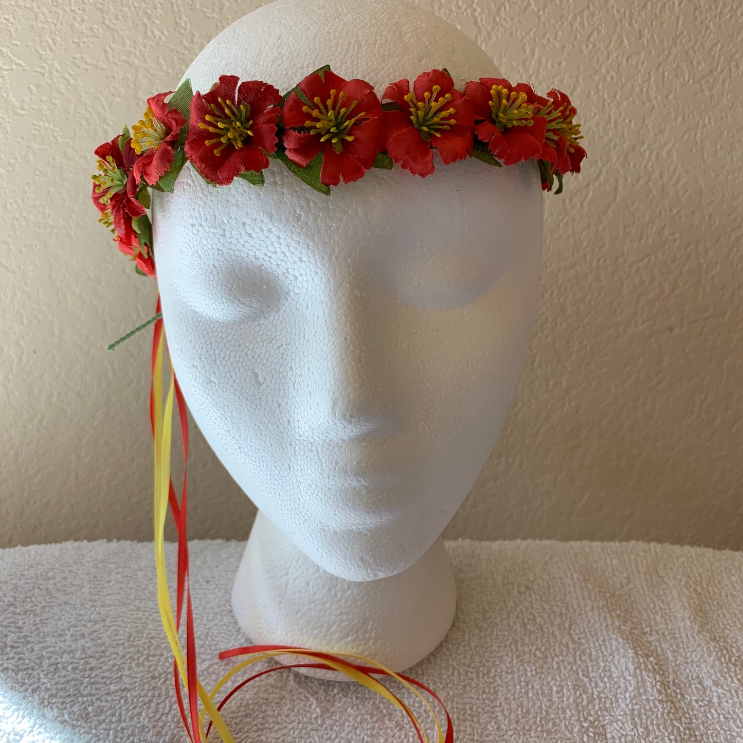 Extra Small Wreath - All red flowers +