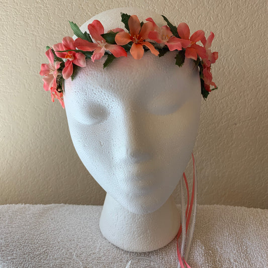 Extra Small Wreath - Orange flowers