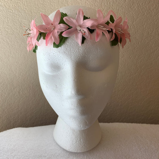 Extra Small Wreath - All Pink Spiky Flowers