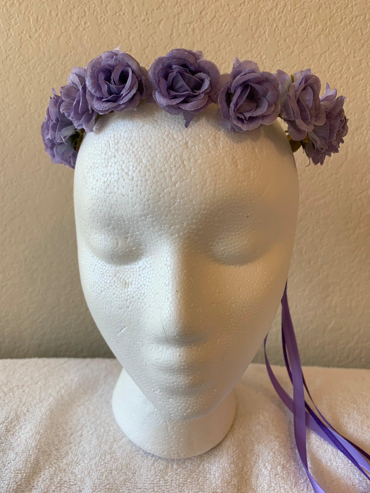 Extra Small Wreath - All Purple Roses